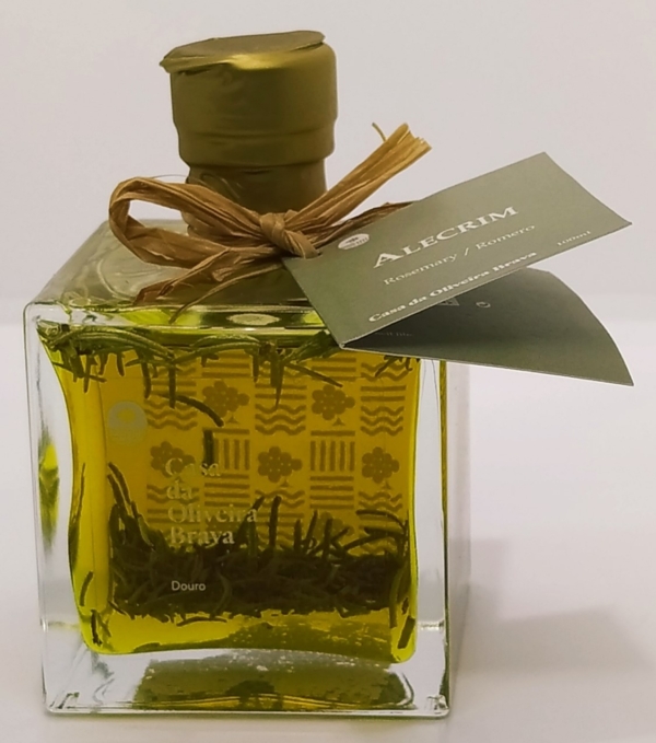 Azeite aromatizado com alecrim